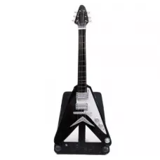 Гітара мініатюра дерево GUITAR SMALL 18 см чорний (DN29838)