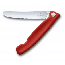 Кухонний ніж Victorinox Swiss Classic Foldable Paring Knife складаний, червоний, 11 см (6.7831.FB)
