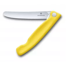 Кухонний ніж Victorinox Swiss Classic Foldable Paring Knife складаний, жовтий, 11 см (6.7836.F8B)