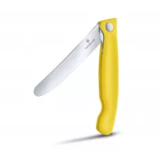 Кухонний ніж Victorinox Swiss Classic Foldable Paring Knife складаний, жовтий, 11 см (6.7836.F8B)