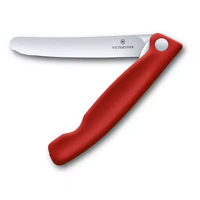 Кухонний ніж Victorinox Swiss Classic Foldable Paring Knife складаний, червоний, 11 см (6.7801.FB)