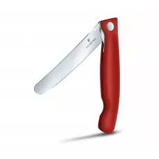Кухонний ніж Victorinox Swiss Classic Foldable Paring Knife складаний, червоний, 11 см (6.7801.FB)