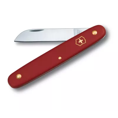 Швейцарський ніж Victorinox Floral садовий 100 мм 1 функція червоний у блістрі (3.9050.B1)