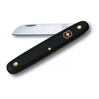 Швейцарський ніж Victorinox Floral садовий 100 мм 1 функція чорний у блістрі (3.9050.3B1)