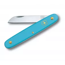 Швейцарський ніж Victorinox Floral садовий 100 мм 1 функція блакитний у блістрі (3.9050.25B1)