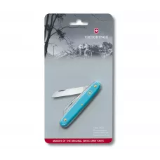 Швейцарський ніж Victorinox Floral садовий 100 мм 1 функція блакитний у блістрі (3.9050.25B1)