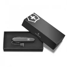 Швейцарський ніж Victorinox Spartan Onyx Black 91 мм, 12 функцій, чорний (1.3603.31P)