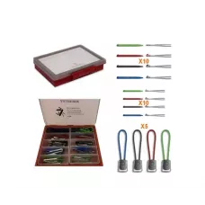 Футляр з розхідниками Victorinox (Кольорові зубочистки, пінцети та темляки)(4.0584)