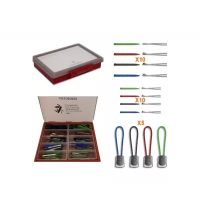 Футляр з розхідниками Victorinox (Кольорові зубочистки, пінцети та темляки)(4.0584)