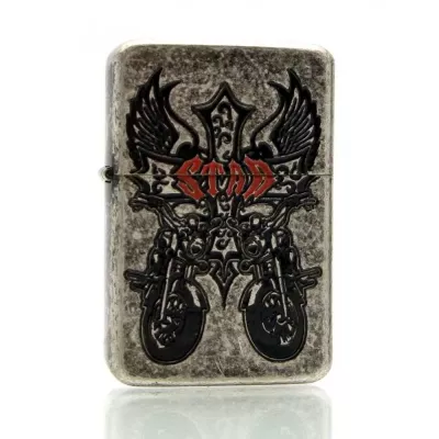 Запальничка бензинова STAR у подарунковій упаковці Бронзовий (23564STAR)