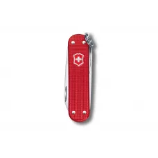 Ніж-брелок Victorinox Classic SD Alox Colors Sweet Berry 58 мм, 5 функцій, Червоний (0.6221.201G)