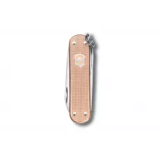 Ніж-брелок Victorinox Classic SD Alox Colors Fresh Peach 58 мм, 5 функцій, Бежевий (0.6221.202G)