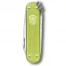 Ніж-брелок Victorinox Classic SD Alox Colors Lime Twist 58 мм, 5 функцій, Зелений (0.6221.241G)
