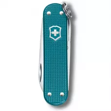 Ніж-брелок Victorinox Classic SD Alox Colors Wild Jungle 58 мм, 5 функцій, Зелений (0.6221.242G)