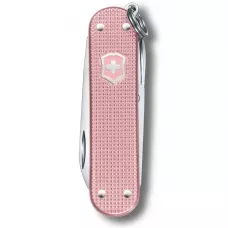 Ніж-брелок Victorinox Classic SD Alox Colors Cotton Candy 58 мм, 5 функцій, Рожевий (0.6221.252G)