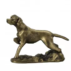 Бронзова статуетка собаки-пойнтера Virtus Greyhound No Base (1809vi)