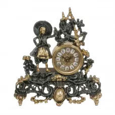 Бронзовий настільний годинник Virtus Vendimia (5566vi)