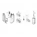 Запальничка газова кремнієва для трубки з інструментами IMCO Chic 4 Pipe Flint Silver серебриста (IM1800002)