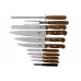 Кухонний набір Victorinox WOOD Cutlery Block на 12 предметів дерев'яними ручками на підставці (5.1150.11)