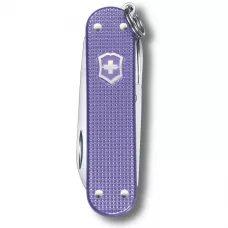 Нож-брелок Victorinox Classic SD Alox Colors Electric Lavender 58 мм 5 функций Фиолетовый (0.6221.223G)