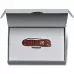 Складной нож Victorinox Classic SD Precious Alox Hazel Brown 58 мм 5 функций Коричневый рифленый (0.6221.4011G)