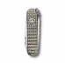 Складной нож Victorinox Classic SD Precious Alox Infinite Grey 58 мм 5 функций Серый рифленый (0.6221.4031G)