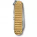 Складной нож Victorinox Classic SD Precious Alox Brass Gold 58 мм 5 функций Золотистый рифленый (0.6221.408G)