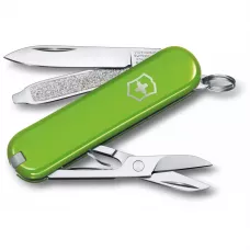 Складной нож Victorinox Classic SD Colors Smashed Avocado 58 мм 7 функций Зеленый (0.6223.43G)