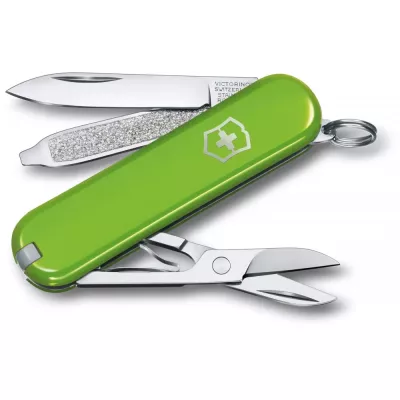 Складной нож Victorinox Classic SD Colors Smashed Avocado 58 мм 7 функций Зеленый (0.6223.43G)