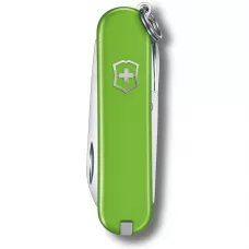 Складной нож Victorinox Classic SD Colors Smashed Avocado 58 мм 7 функций Зеленый (0.6223.43G)
