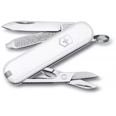 Складной нож Victorinox Classic SD Colors Falling Snow 58 мм 7 функций Белый (0.6223.7G)