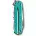 Складной нож Victorinox Classic 58 мм 7 функций Голубой полупрозрачный (0.6223.T24G)
