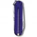 Складной нож Victorinox Classic 58 мм 7 функций Фиолетовый полупрозрачный (0.6223.T29G)