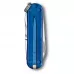 Складной нож Victorinox Classic 58 мм 7 функций Синий полупрозрачный (0.6223.T2G)