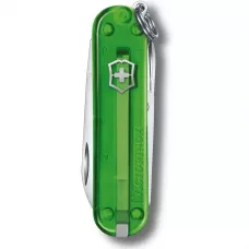 Складной нож Victorinox Classic 58 мм 7 функций Зеленый полупрозрачный (0.6223.T41G)