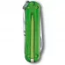 Складной нож Victorinox Classic 58 мм 7 функций Зеленый полупрозрачный (0.6223.T41G)
