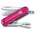 Складной нож Victorinox Classic 58 мм 7 функций Розовый полупрозрачный (0.6223.T5G)