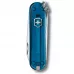 Складной нож Victorinox Classic 58 мм 7 функций Синий полупрозрачный (0.6223.T61G)