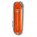 Складной нож Victorinox Classic 58 мм 7 функций Оранжевый полупрозрачный (0.6223.T82G)