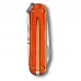 Складной нож Victorinox Classic 58 мм 7 функций Оранжевый полупрозрачный (0.6223.T82G)