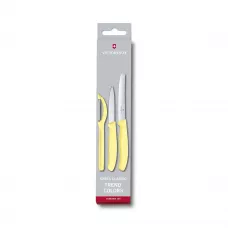 Набор Victorinox Swiss Classic Trend Colors Paring Knife Set with Universal Peeler Светло-жёлтый (6.7116.31L82)