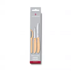 Набор Victorinox Swiss Classic Trend Colors Paring Knife Set with Universal Peeler Светло-оранжевый (6.7116.31L92)