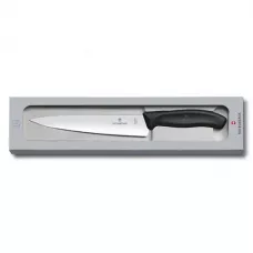 Кухонный нож Victorinox SwissClassic Carving разделочный 19 см Черный (6.8003.19G)