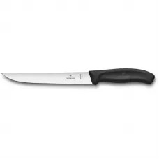 Кухонный нож Victorinox SwissClassic Carving разделочный 18 см Черный (6.8103.18B)