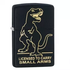 Зажигалка бензиновая Zippo 218 Licensed to Carry Design Черная (29629)