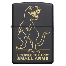 Зажигалка бензиновая Zippo 218 Licensed to Carry Design Черная (29629)