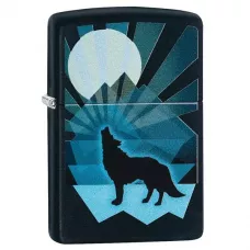 Зажигалка бензиновая Zippo Wolf And Moon Design (29864)