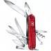 Складной нож Victorinox Huntsman 91 мм 15 функций Красный полупрозрачный в блистере (1.3713.TB1)