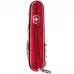 Складной нож Victorinox Huntsman 91 мм 15 функций Красный полупрозрачный в блистере (1.3713.TB1)