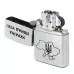 Запальничка бензинова Zippo Ukraine Classic Street Chrome гравіювання "Україна понад усе!" (207 P)